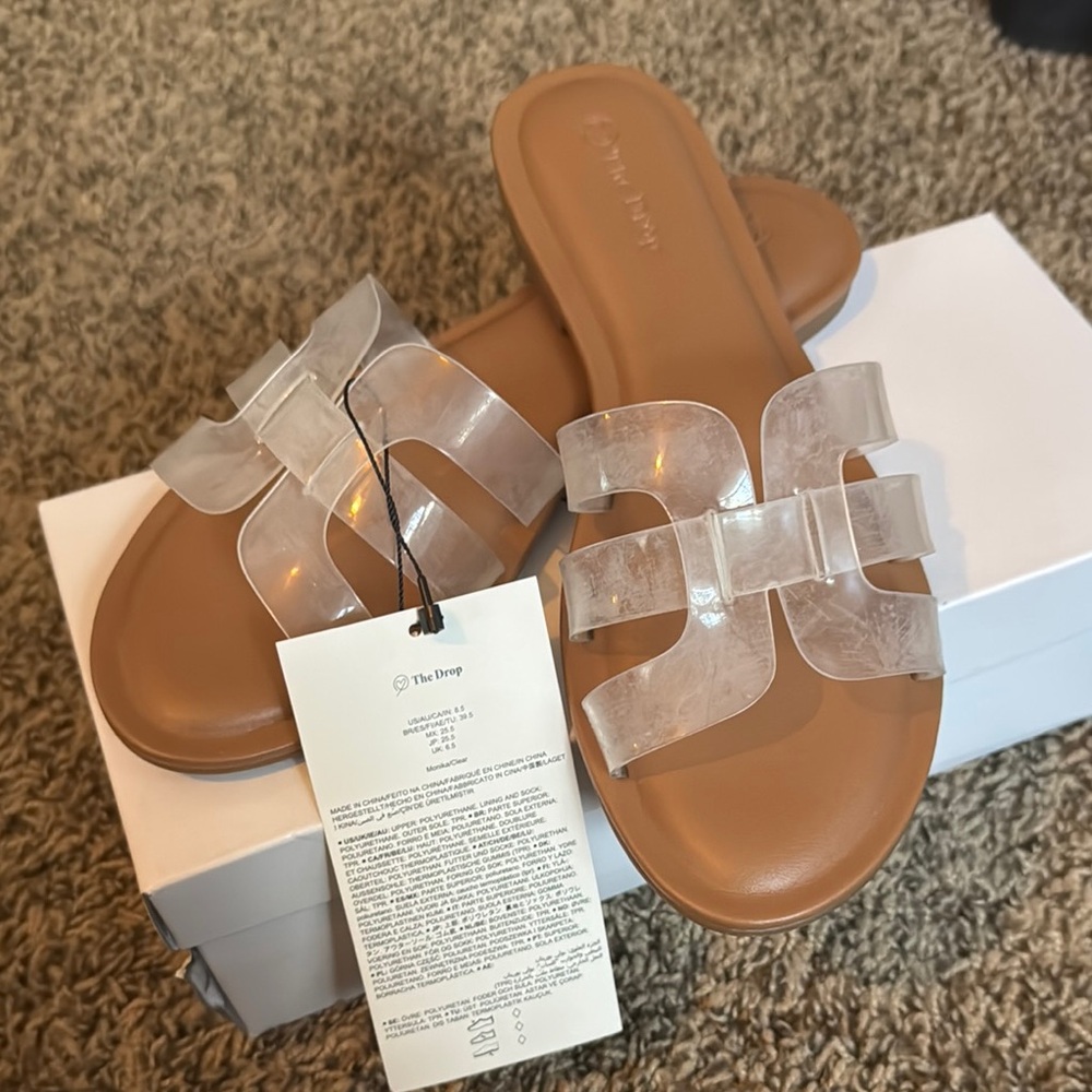 Women's Clear Slide Sandals